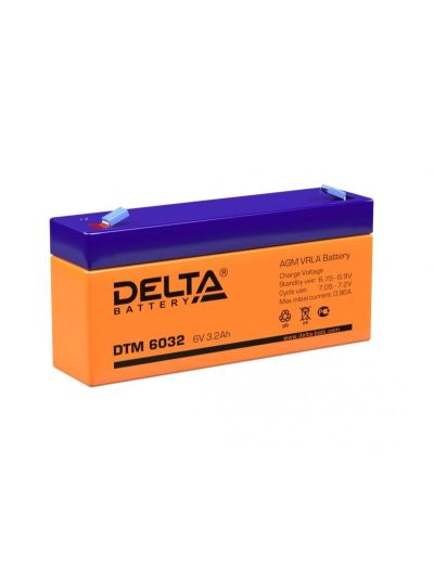 DTM 6032 аккумулятор Delta