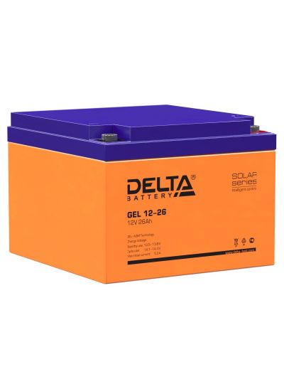 GEL 12-26 аккумулятор Delta