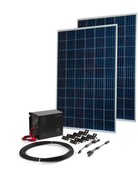 Комплект Teplocom Solar-800 + солнечная панель 2x250Вт Бастион