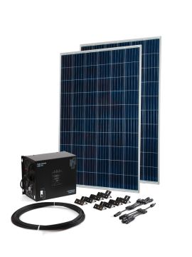 Комплект Teplocom Solar-1500 + солнечная панель 2x250Вт Бастион