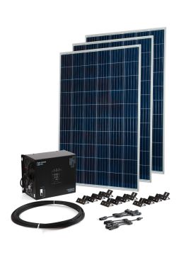 Комплект Teplocom Solar-1500 + солнечная панель 3x250Вт Бастион