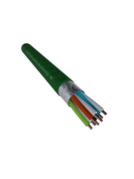 F/UTP кат.5e, 1 пара, 0,52 PVC нг(А)-LSLTx кабель витая пара Фариаль