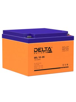 GEL 12-26 аккумулятор Delta