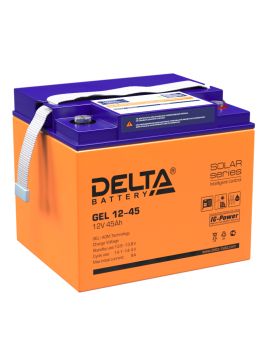 GEL 12-45 аккумулятор Delta